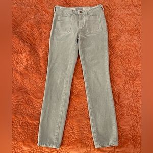Anthropologie - Corduroy High-Rise Skinny Jeans